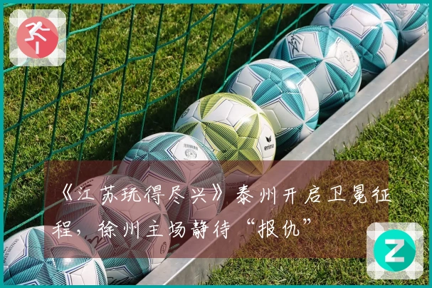 《江苏玩得尽兴》泰州开启卫冕征程，徐州主场静待“报仇”